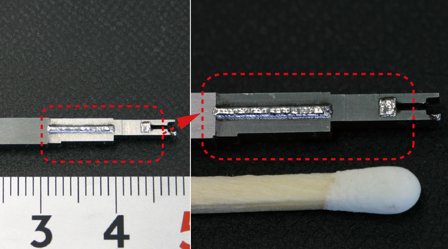 コネクター用金型の肉盛